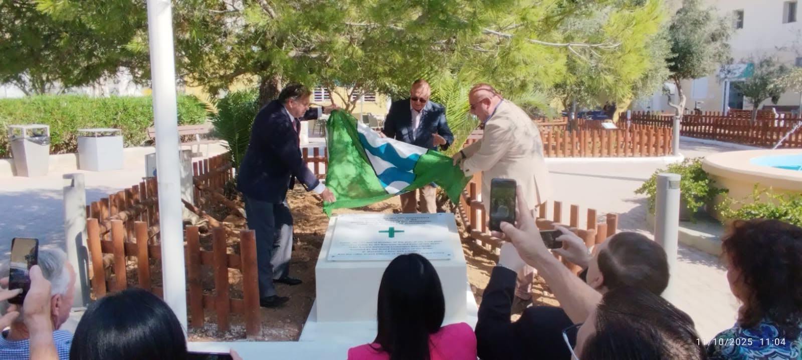 Setting the 30th Anniversary Celebrations since the Founding of the Order in Stone