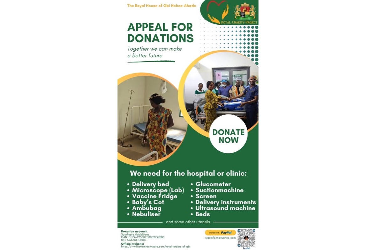 Fund Raising for the Children on Hohoe-Ahado