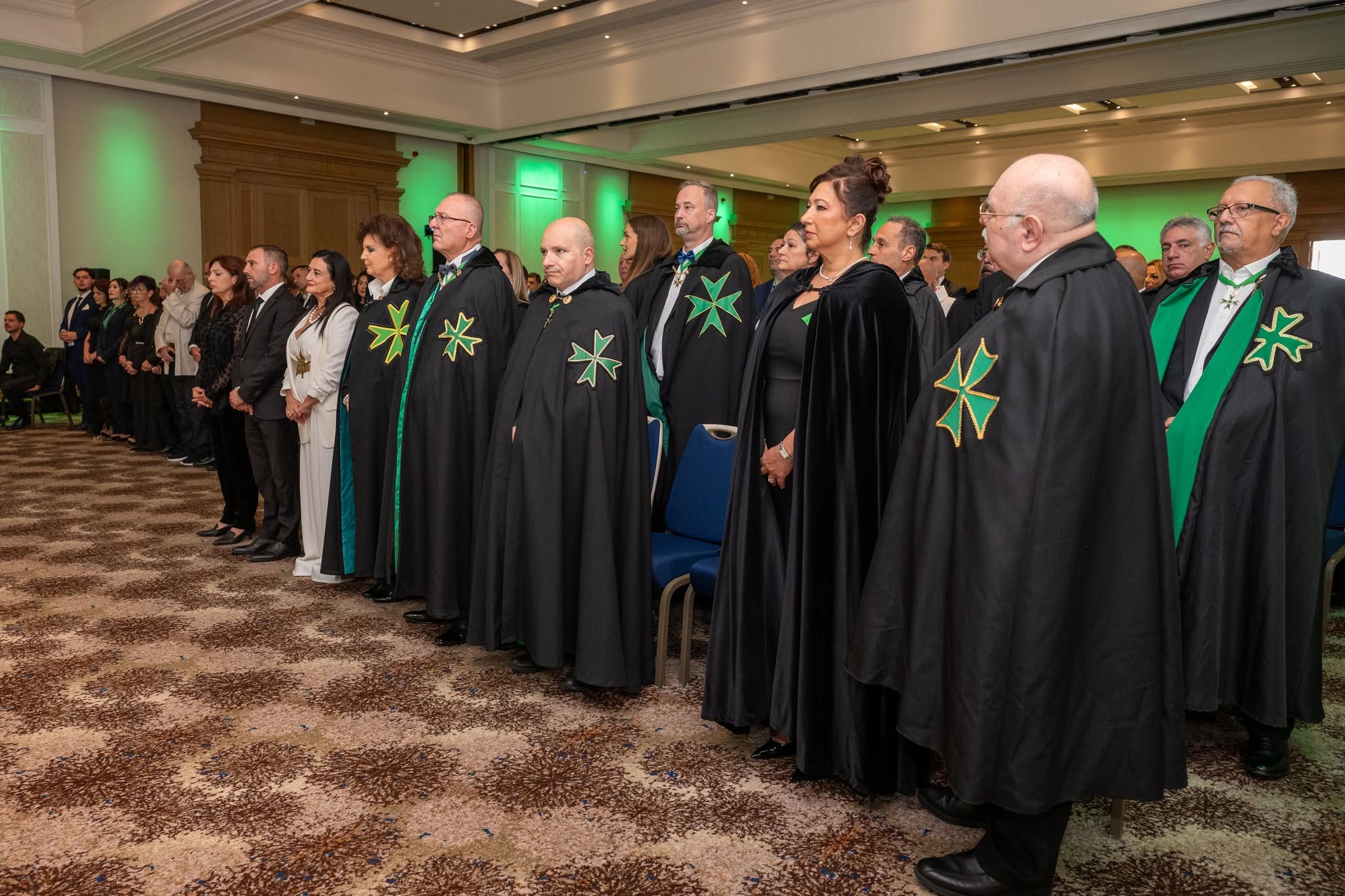 Closing the 30th Anniversary commemoration of the United Grand Priories worldwide at the 34th Solemn Investiture of the Grand Priory of Malta